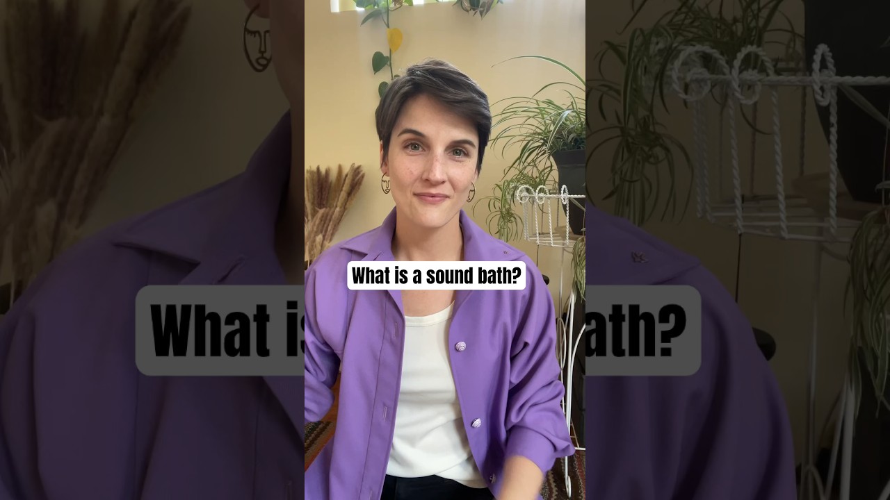 What is a sound bath? #soundbaths #soundhealing #soundtherapy #meditation