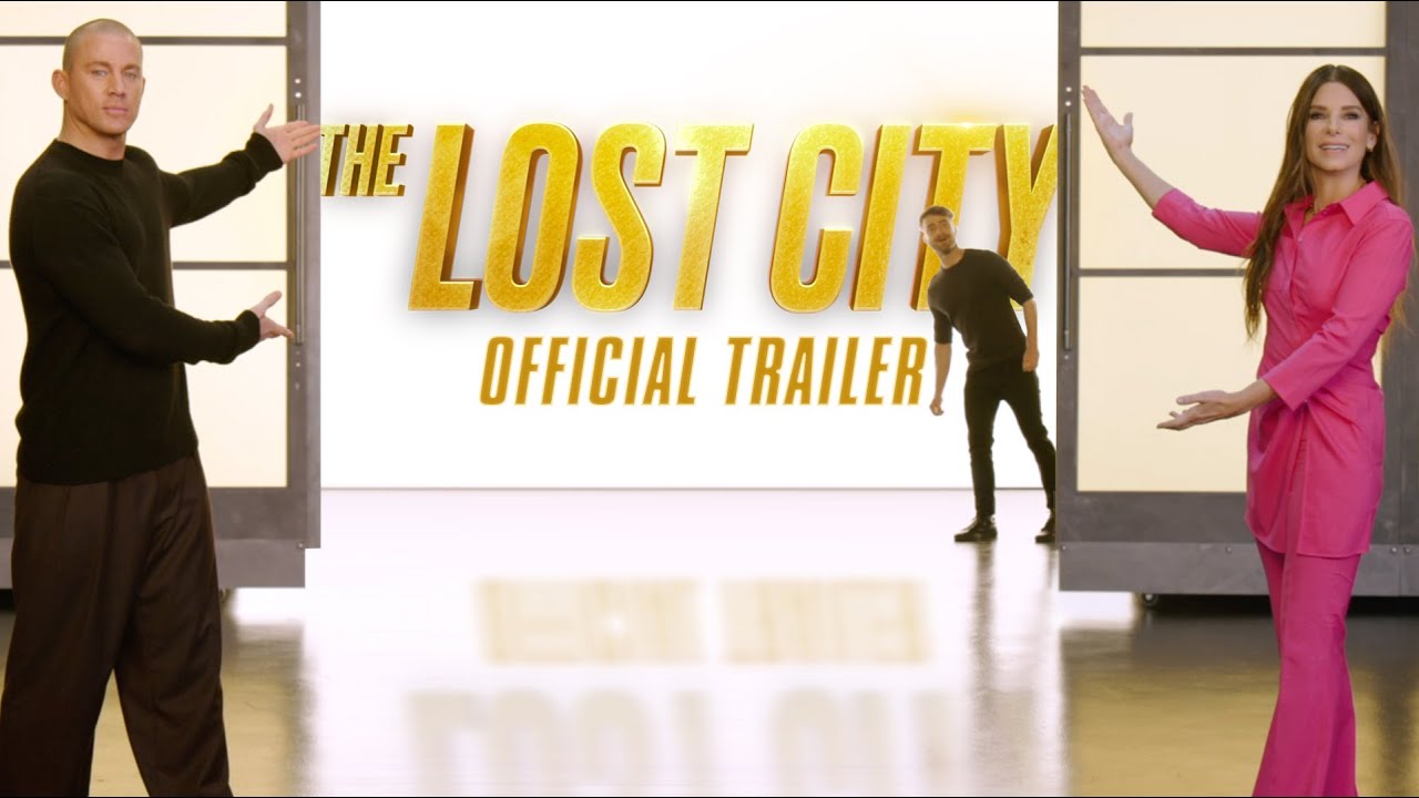 Bullock. Tatum. Radcliffe. | The Lost City Trailer (2022 Movie) - Paramount Pictures