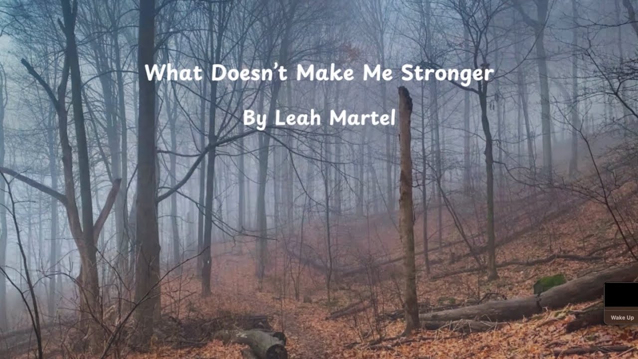What Doesn't make Me Stronger by Leah Martel