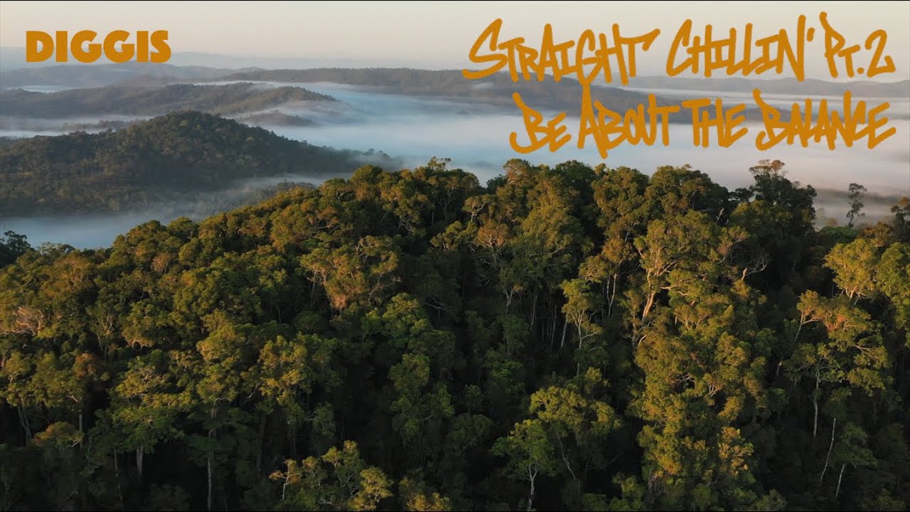 DIGGIS - STRAIGHT CHILLIN' Pt.2 BE ABOUT THE BALANCE (Prod. by PHONIKS) #kuranda #conscioushiphop