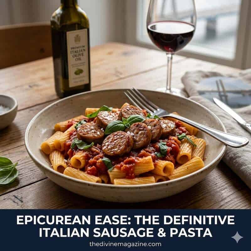 italian sausage and pasta
