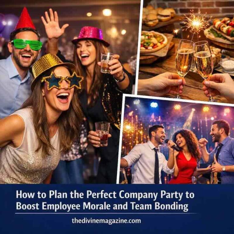 How to Plan the Perfect Company Party to Boost Employee Morale and Team Bonding