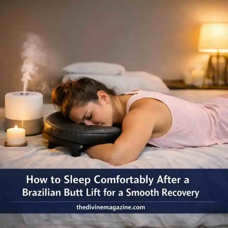 How to Sleep Comfortably After a Brazilian Butt Lift for a Smooth Recovery