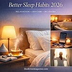 Cozy bedroom with candles, tea, and relaxation essentials for better sleep.