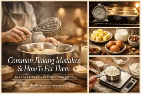 Common baking mistakes and solutions for perfect results.