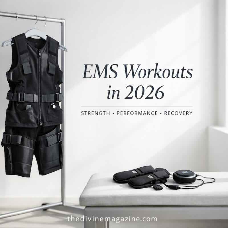 EMS workouts for enhanced strength and recovery in 2026. Innovative fitness technology for faster re.