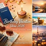 Creative birthday vacation ideas for 2026 including beaches, city escapes, cruises, and adventure tr.