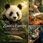 zoos in europe Panda cub at European zoo, showcasing conservation efforts and wildlife experiences.