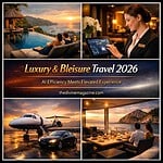 Luxury Bleisure Travel 2026 Elegant travel experience with seamless planning and luxury destinations.