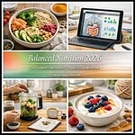 Healthy eating with colorful vegetables and fruits for balanced nutrition.