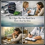 Recognize stress signs with medical advice for high blood pressure.