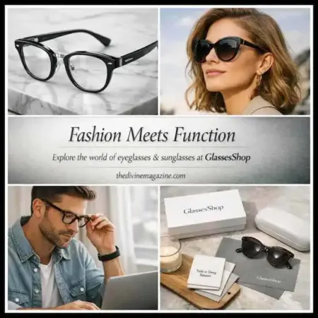 Fashion Meets Function: Explore the World of Eyeglasses & Sunglasses at GlassesShop Fashionable eyeglasses and sunglasses perfect for style and practicality at GlassesShop.