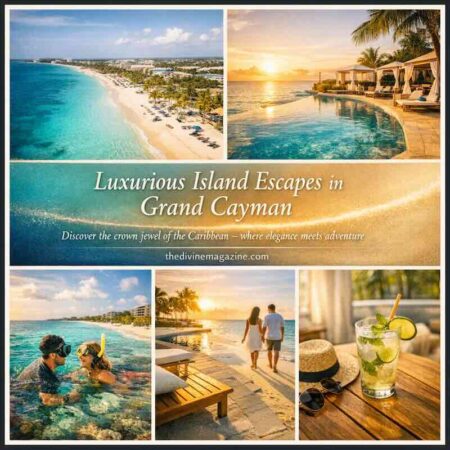 Luxurious Island Escapes in Grand Cayman Awaits You Beautiful Grand Cayman beach with turquoise waters and white sands.