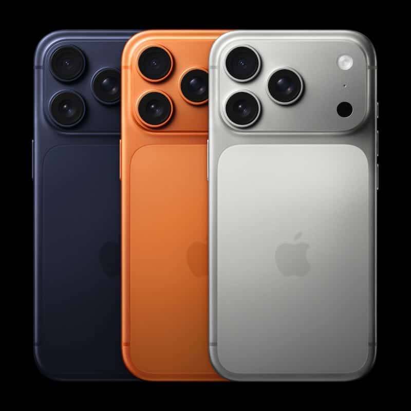 apple iphone 17 pro color lineup 250909