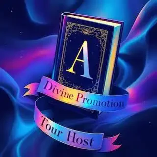 Elegant book cover for Divine Magazine's promotional tour.