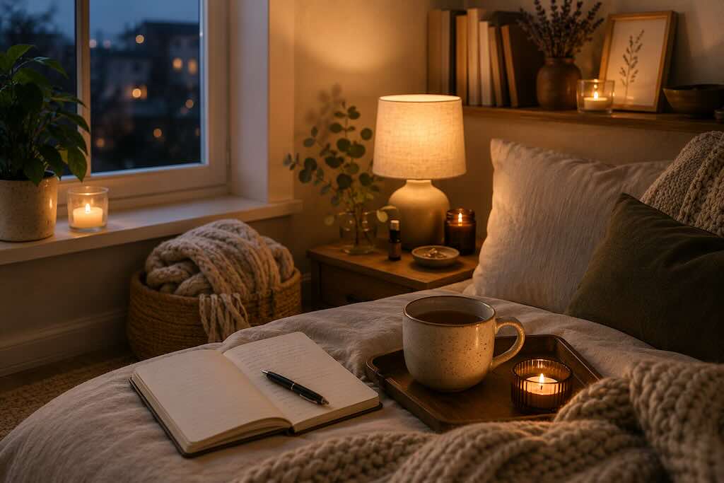 8 Evening Self-Care Ideas for a Calmer Night