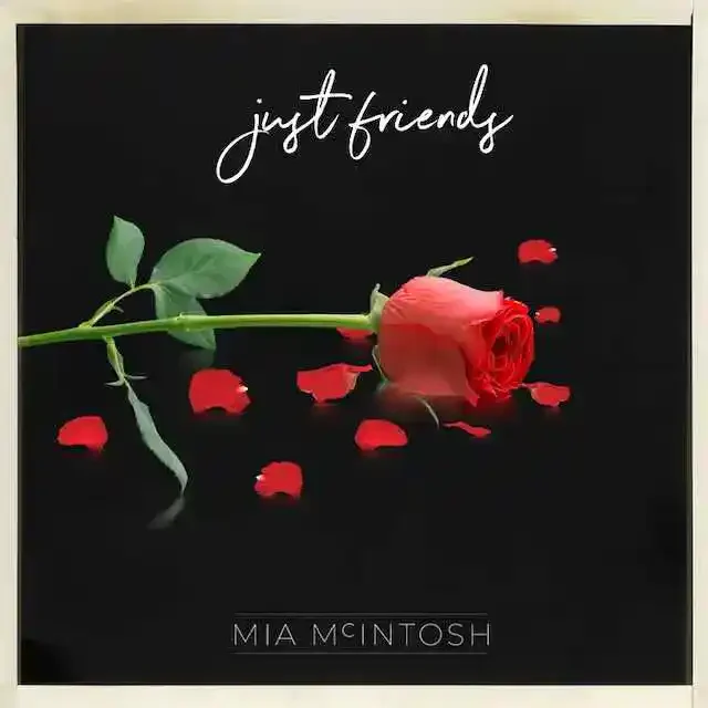 mia mcintosh — “just friends” cover art