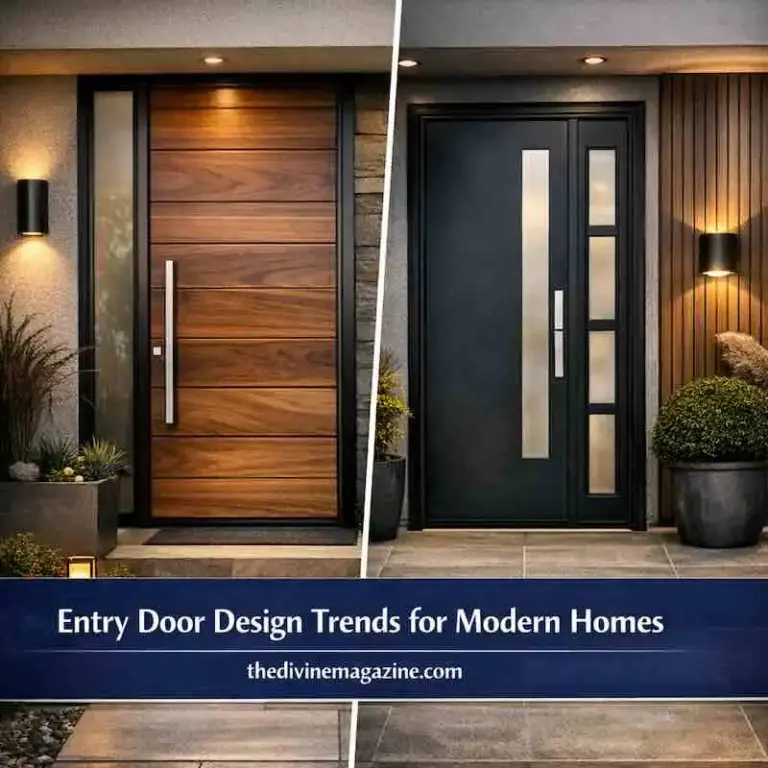 Entry Door Design Trends for Modern Homes