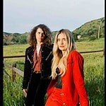 Belle and Chain Promotional image of Belle and Chain during their North American tour with Barns Courtney.