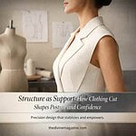 Supportive clothing shapes posture and boosts confidence. Discover how design influences body alignm.