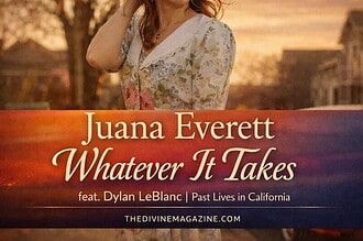 Juana Everett portrait for "Whatever It Takes" single by Divine Magazine.