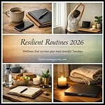 Resilient Routine Tips for Wellbeing.