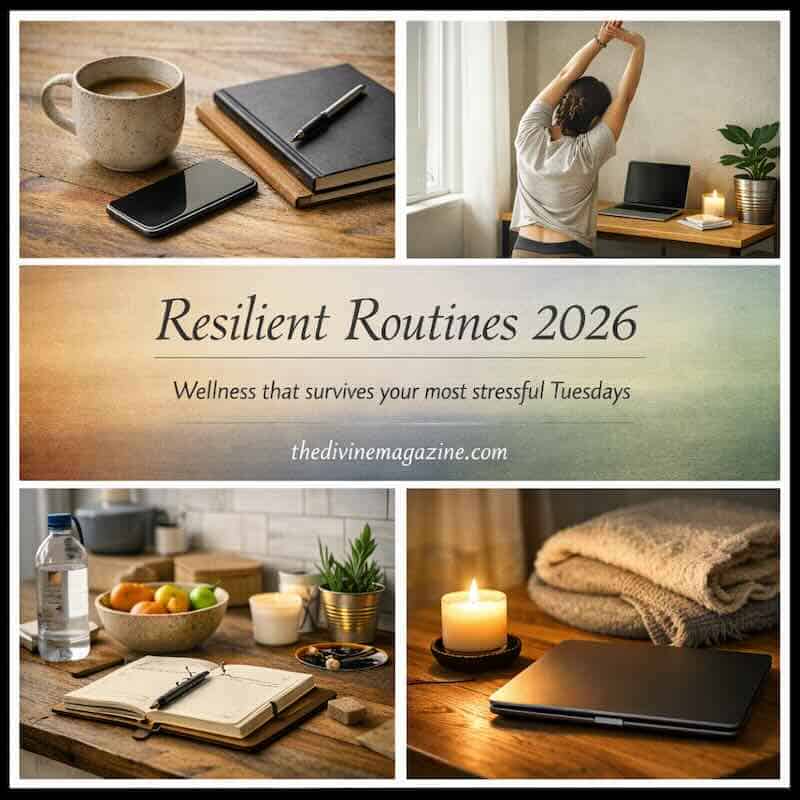 Resilient Routine Tips for Wellbeing.